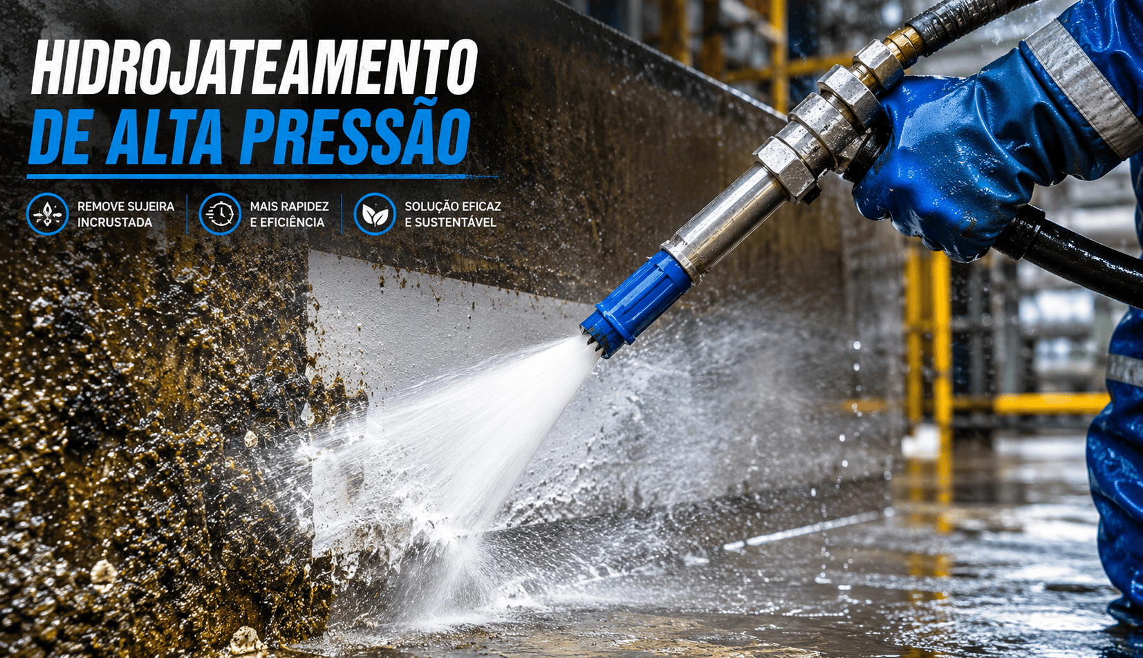 Hidrojateamento de Alta Pressao